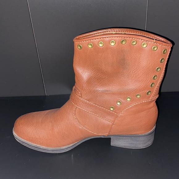 Faux Leather Booties - Picture 5 of 10